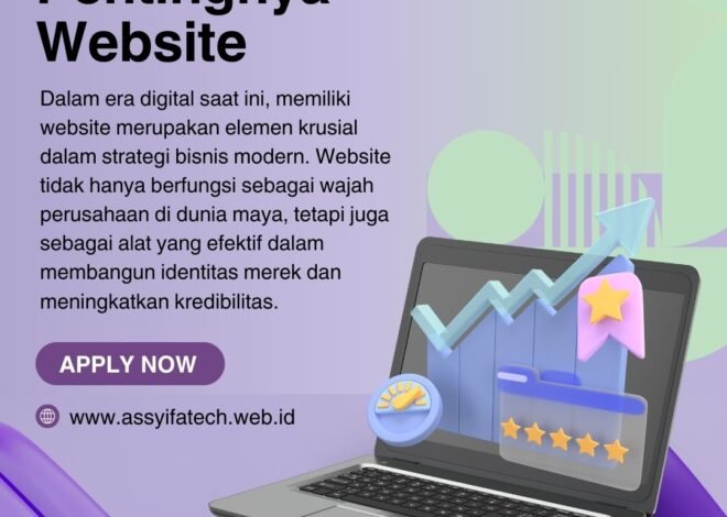 Pentingnya Website untuk Bisnis Jangka Panjang