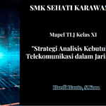 Strategi Analisis KebutuhanTelekomunikasi dalam Jaringan